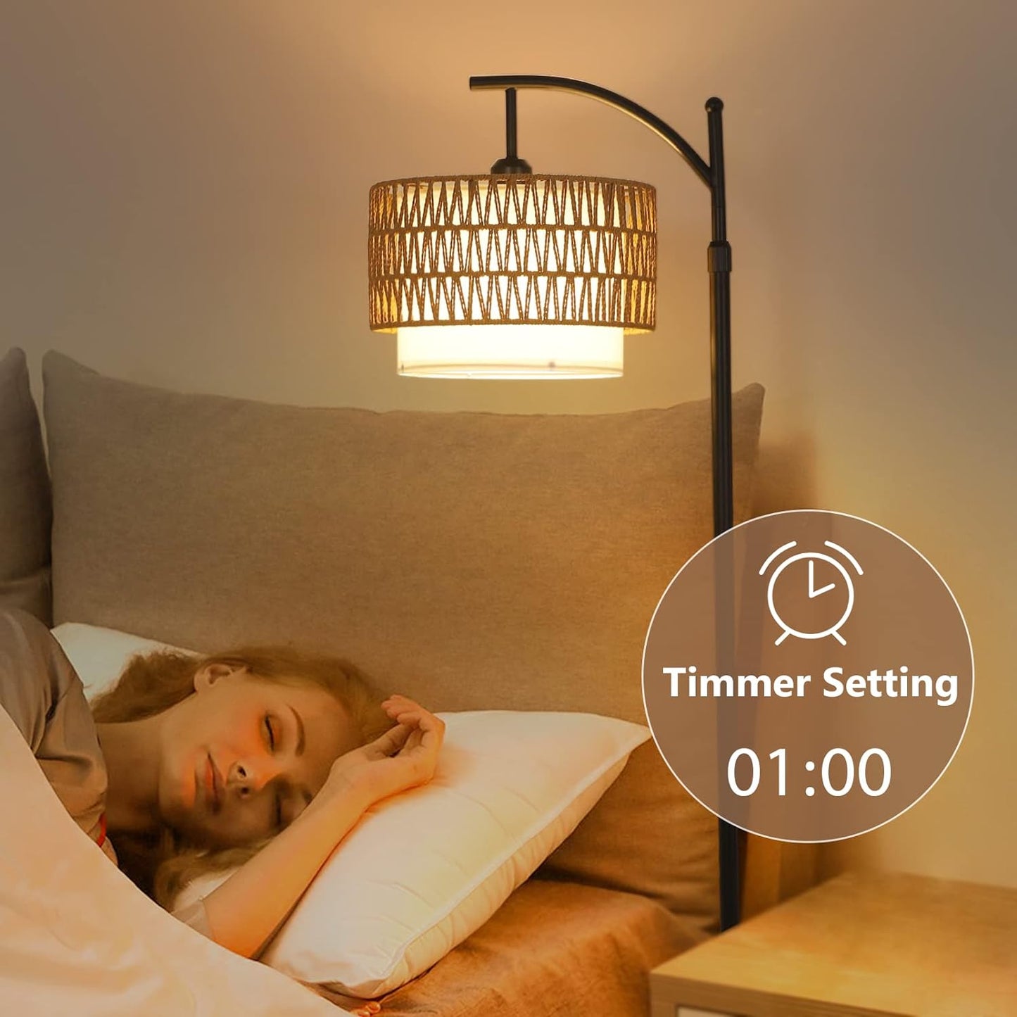 Arc Floor Lamp straight shaped