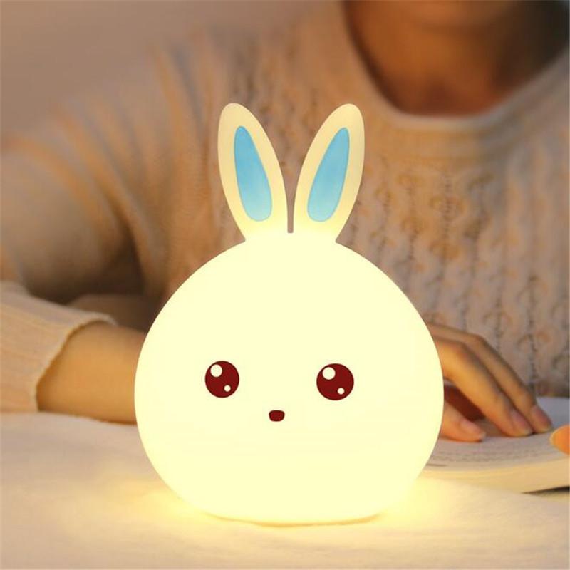 Rabbit Tap Night Light