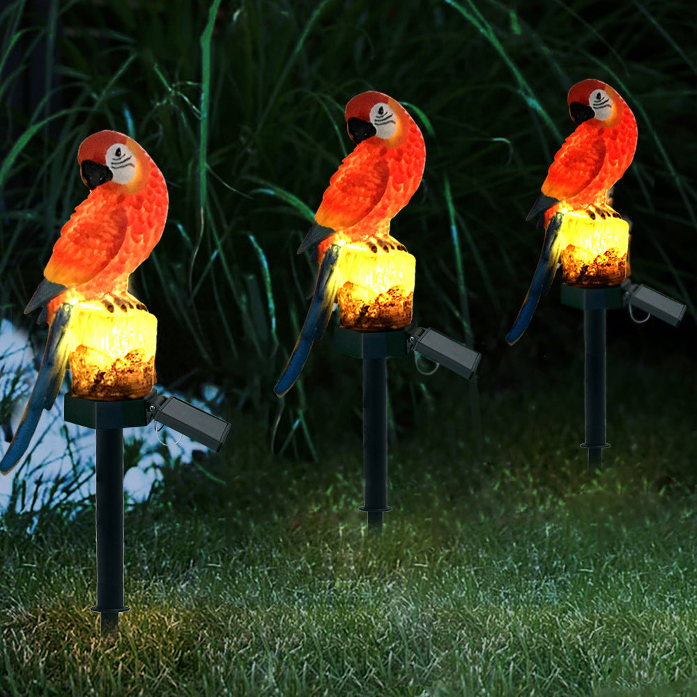 Solar Parrot Floor Lamp
