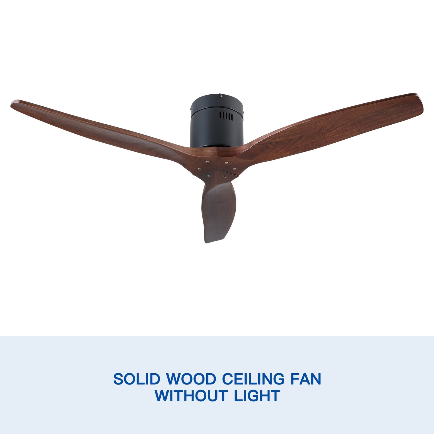 Rustic Ceiling Fan without light