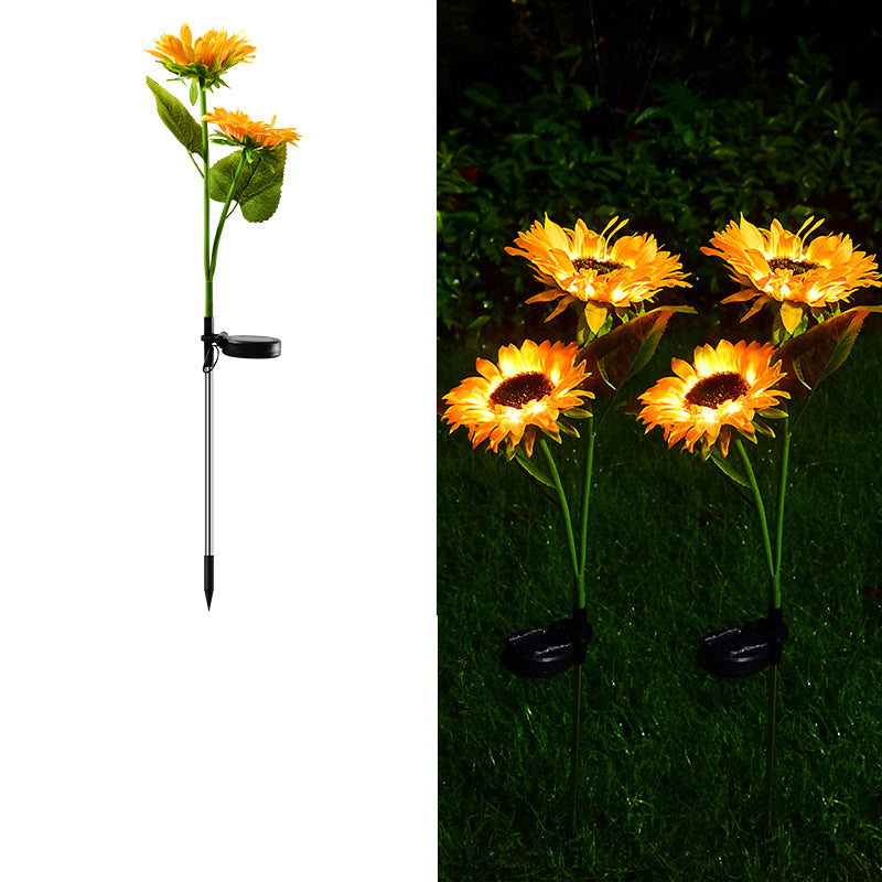 Sunflower lamp