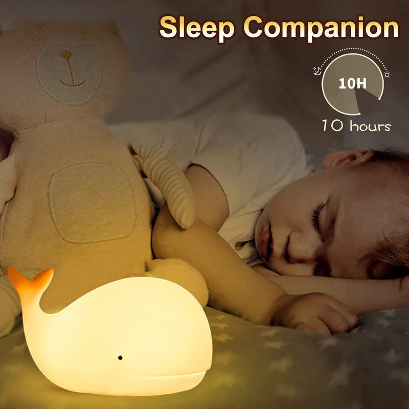 Whale night light