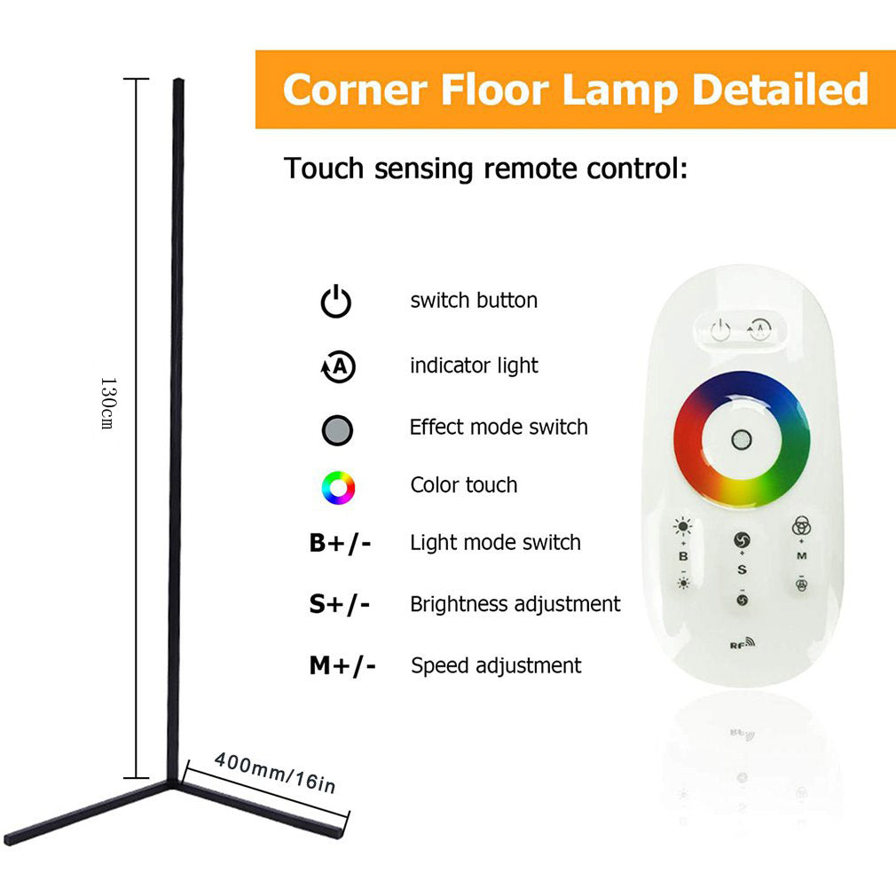 RGB Minimalist corner Lamp