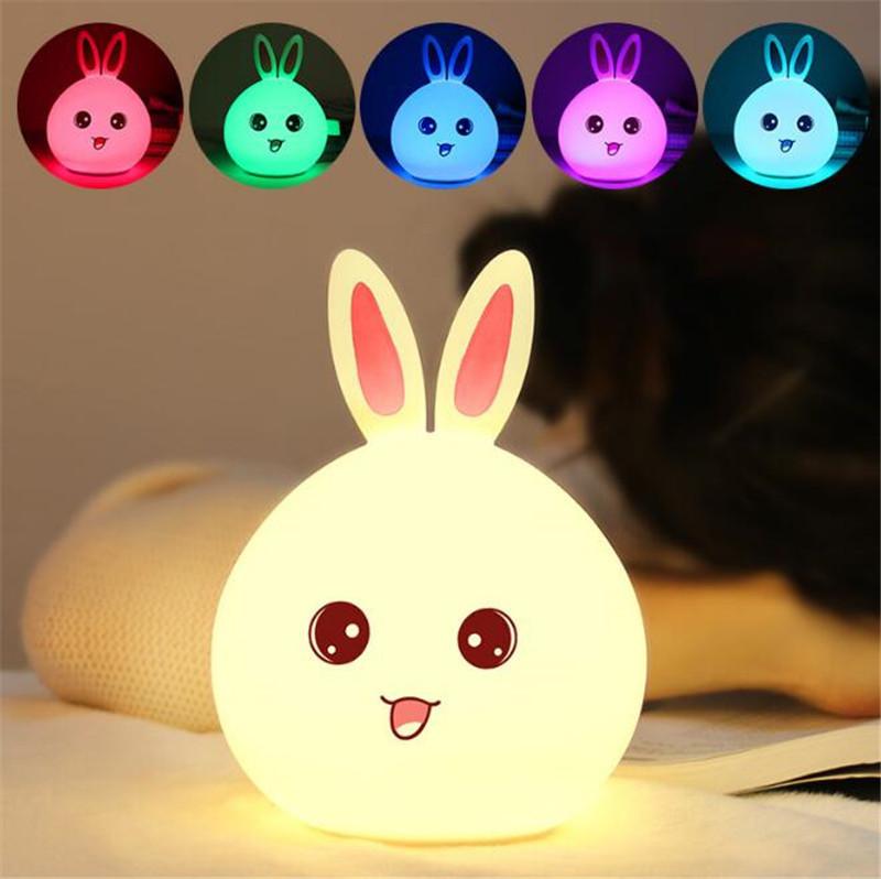 Rabbit Tap Night Light