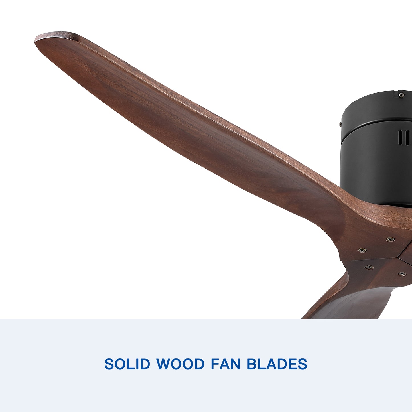 Rustic Ceiling Fan without light