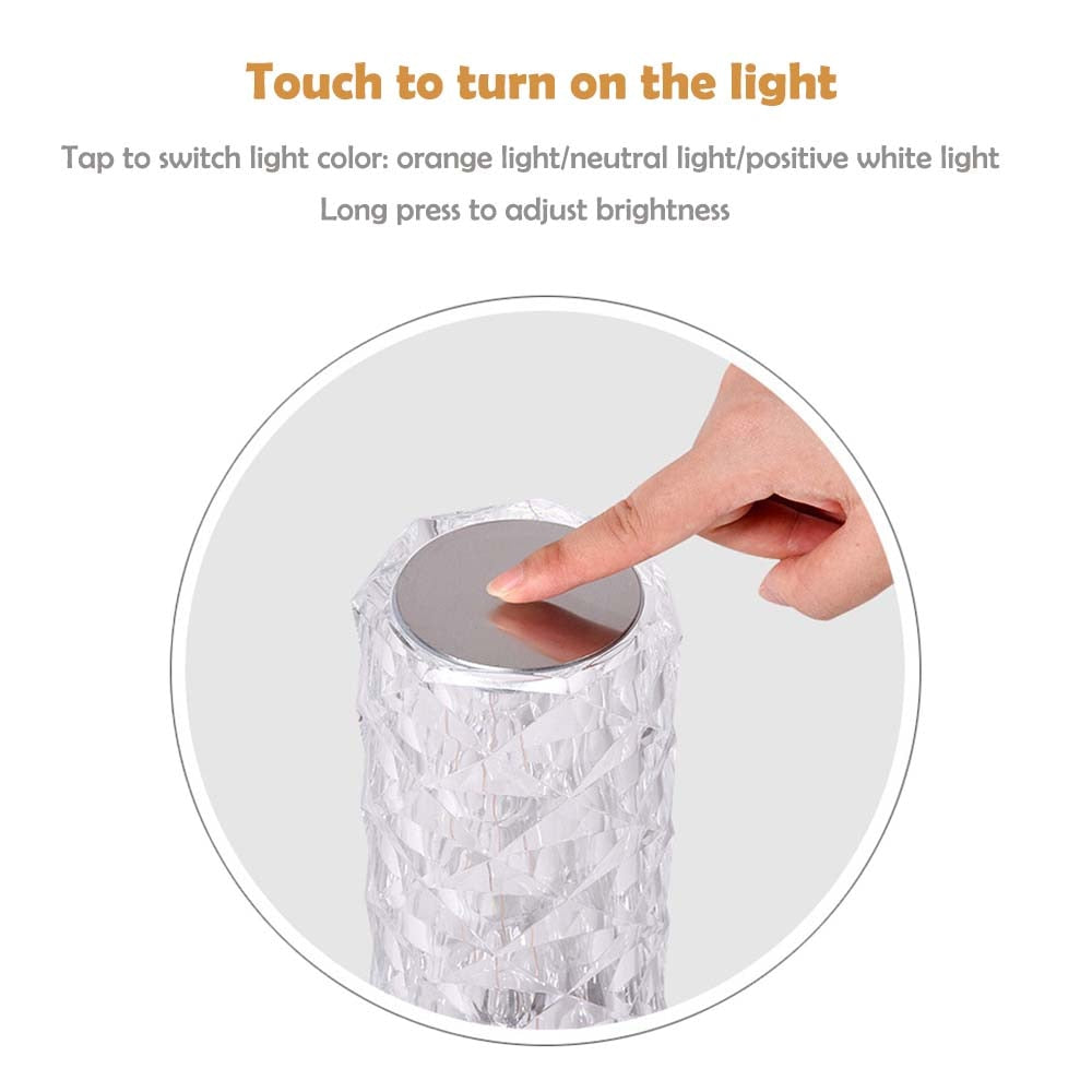 Crystal Table Lamp
