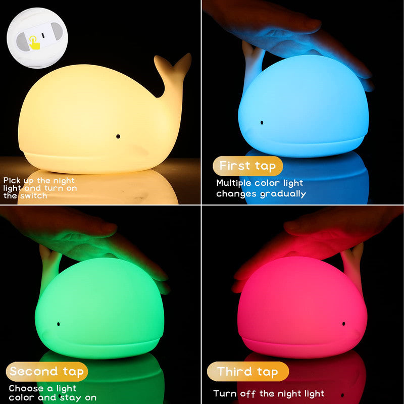 Whale night light