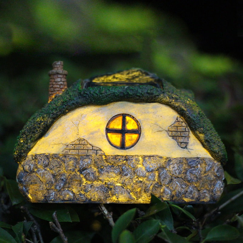 Transparent house garden night light