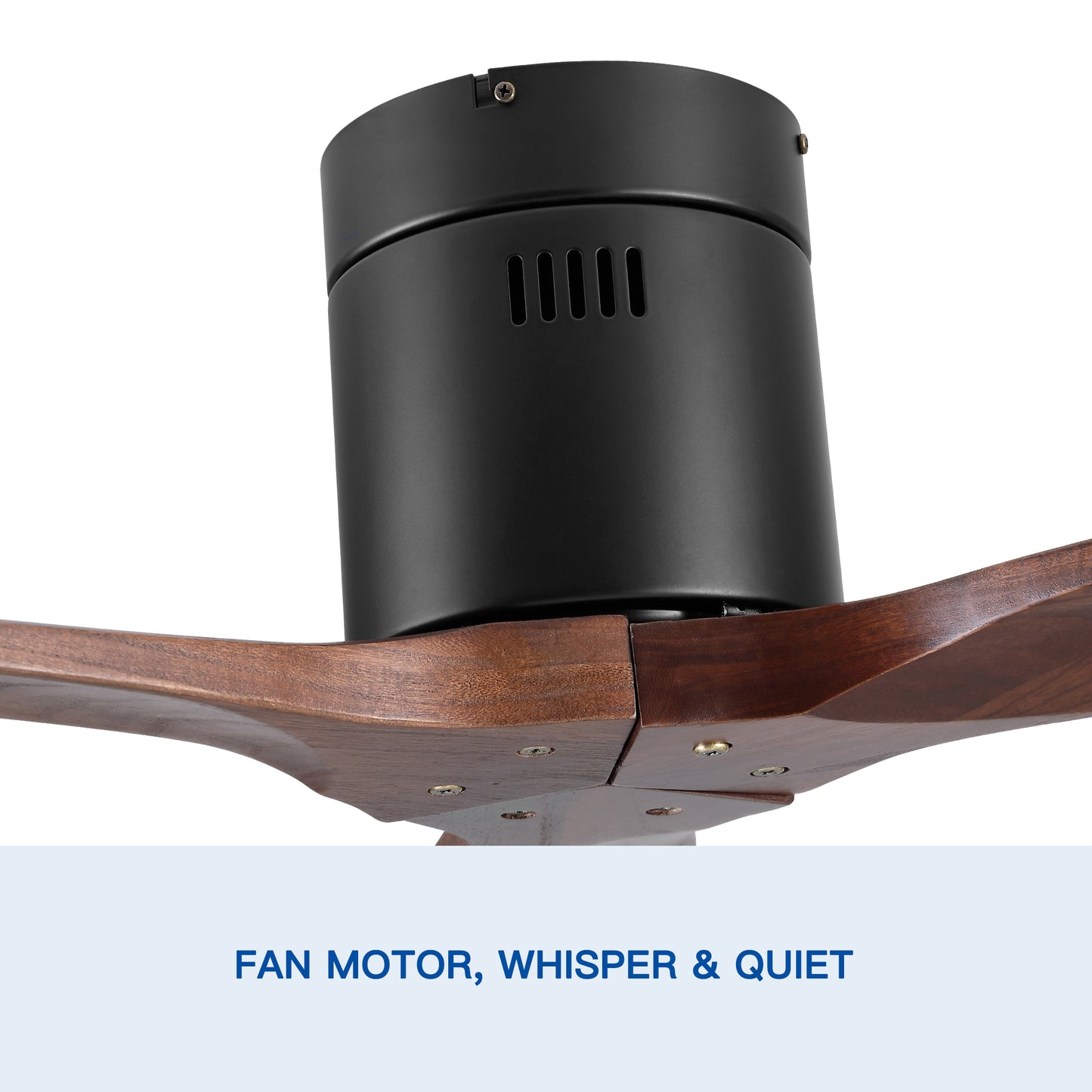 Rustic Ceiling Fan without light