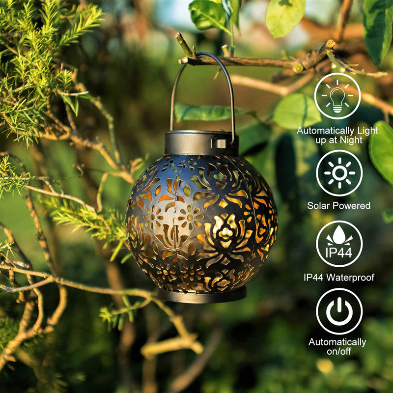 Iron Hollow Solar Lamp