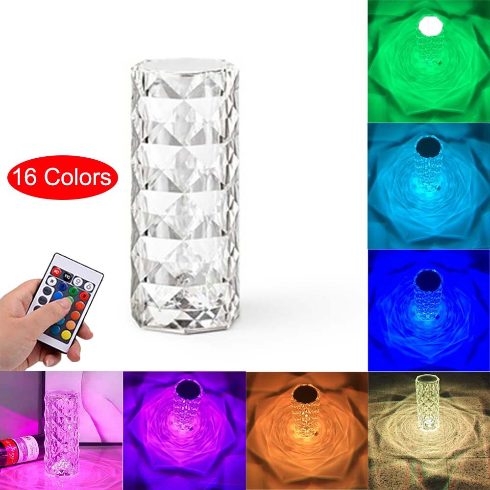 Crystal Table Lamp