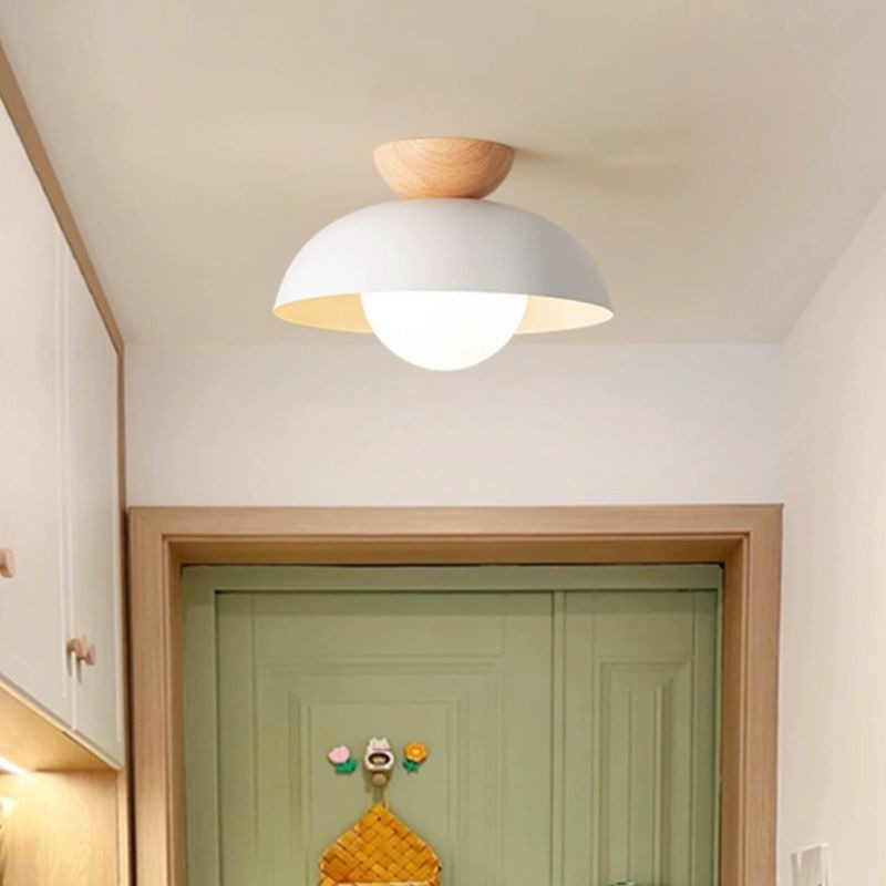 Japanese Wooden Pendant Light