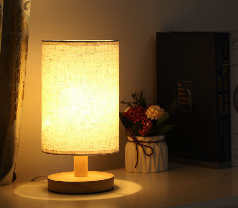 Linen Table Lamp