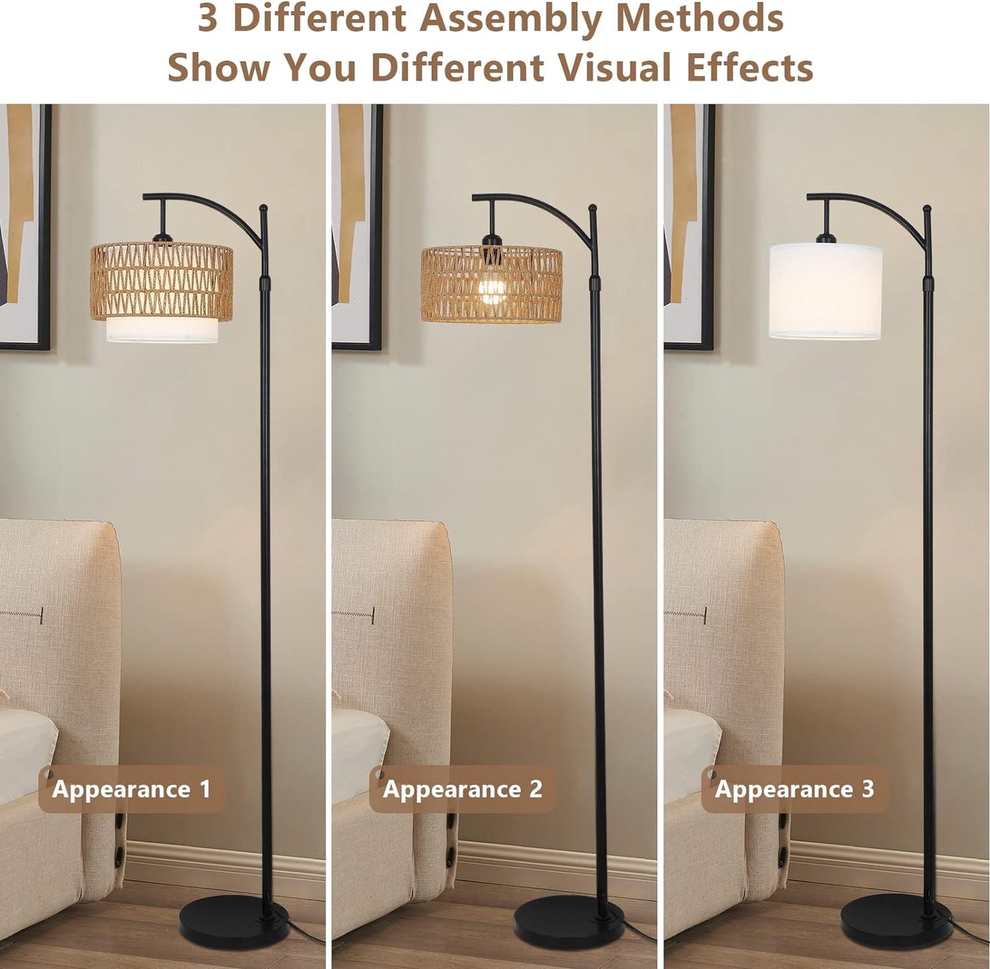 Arc Floor Lamp straight shaped