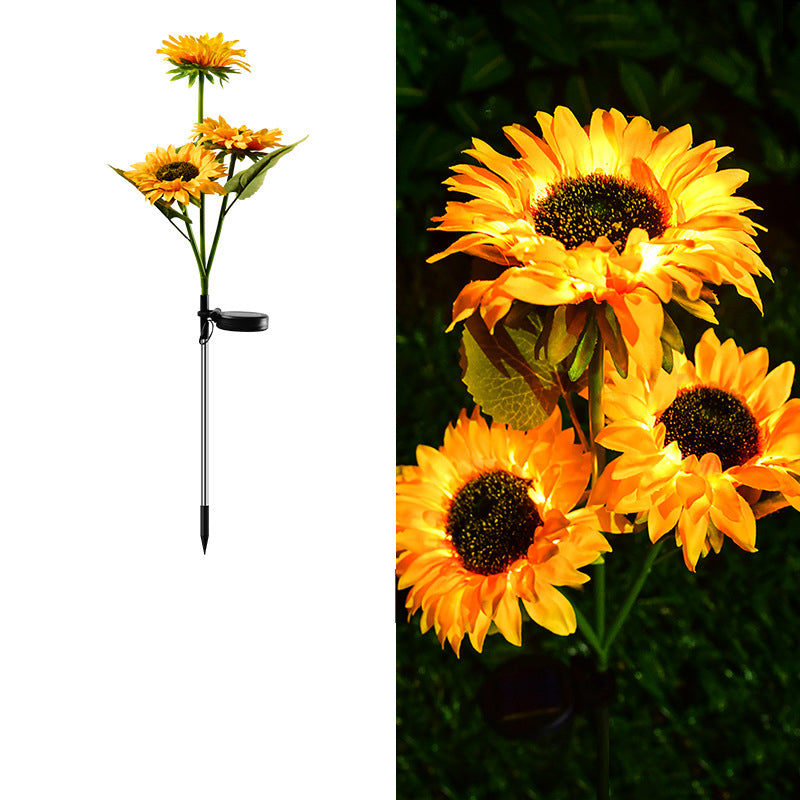 Sunflower lamp