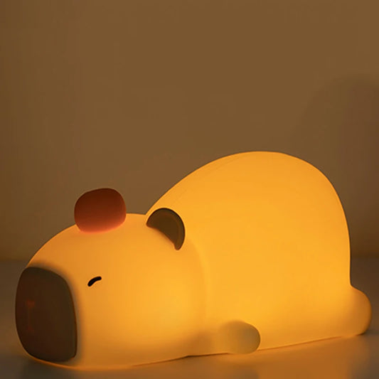 Capybara Cute Silicone Night Light