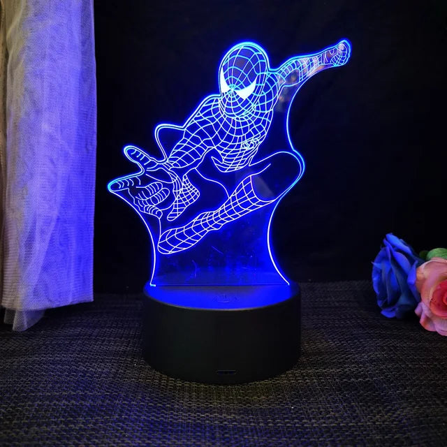 Spiderman 3D Night Light