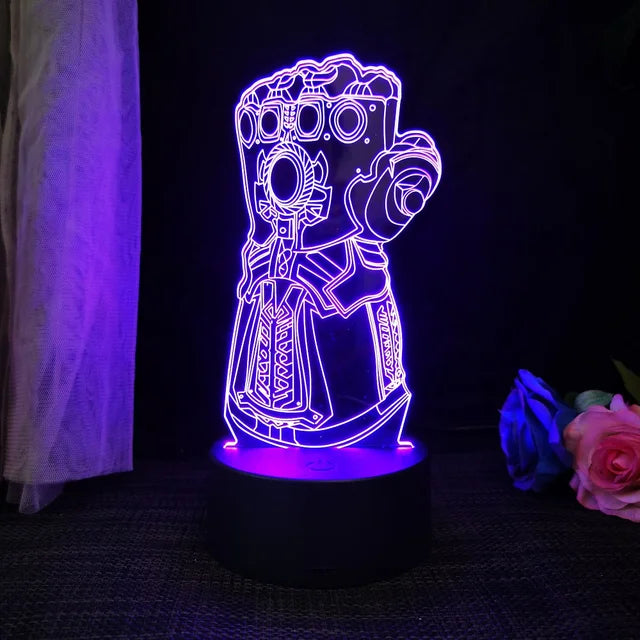 Spiderman 3D Night Light