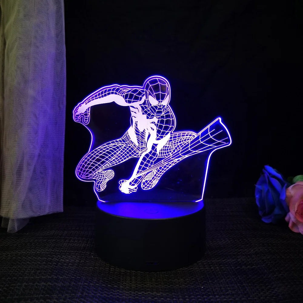 Spiderman 3D Night Light
