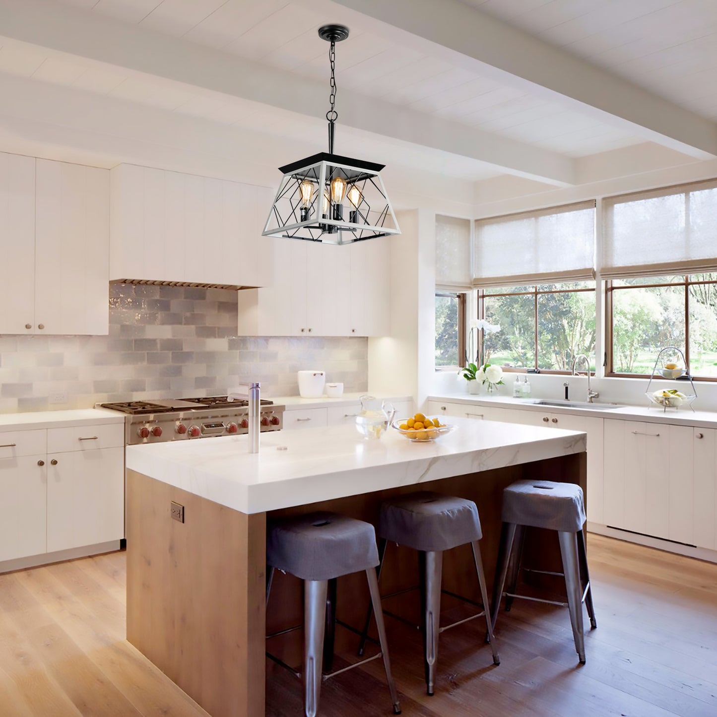 4-Light Farmhouse Chandeliers