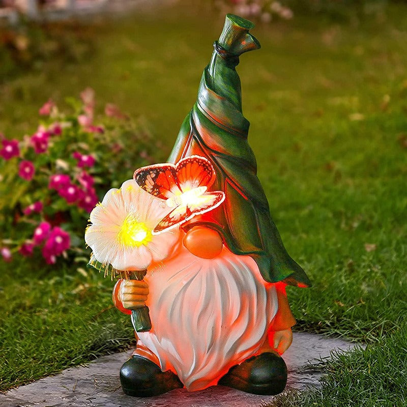 Albert the Solar Garden Gnome