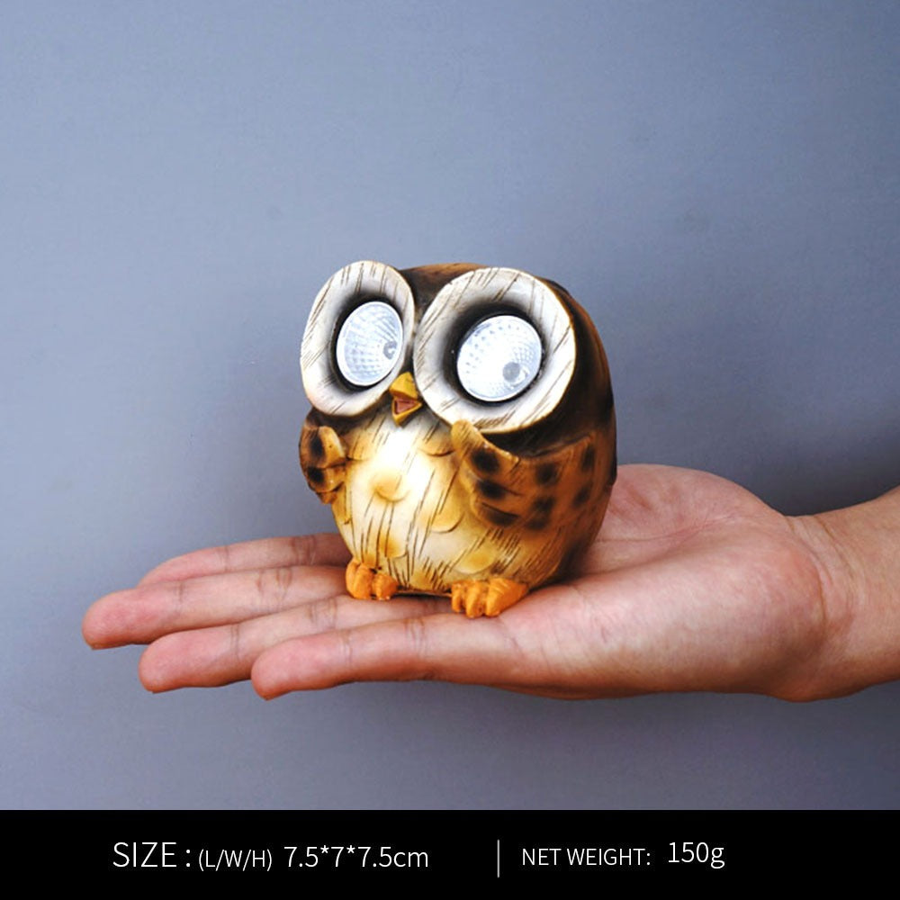 Owl solar lamp