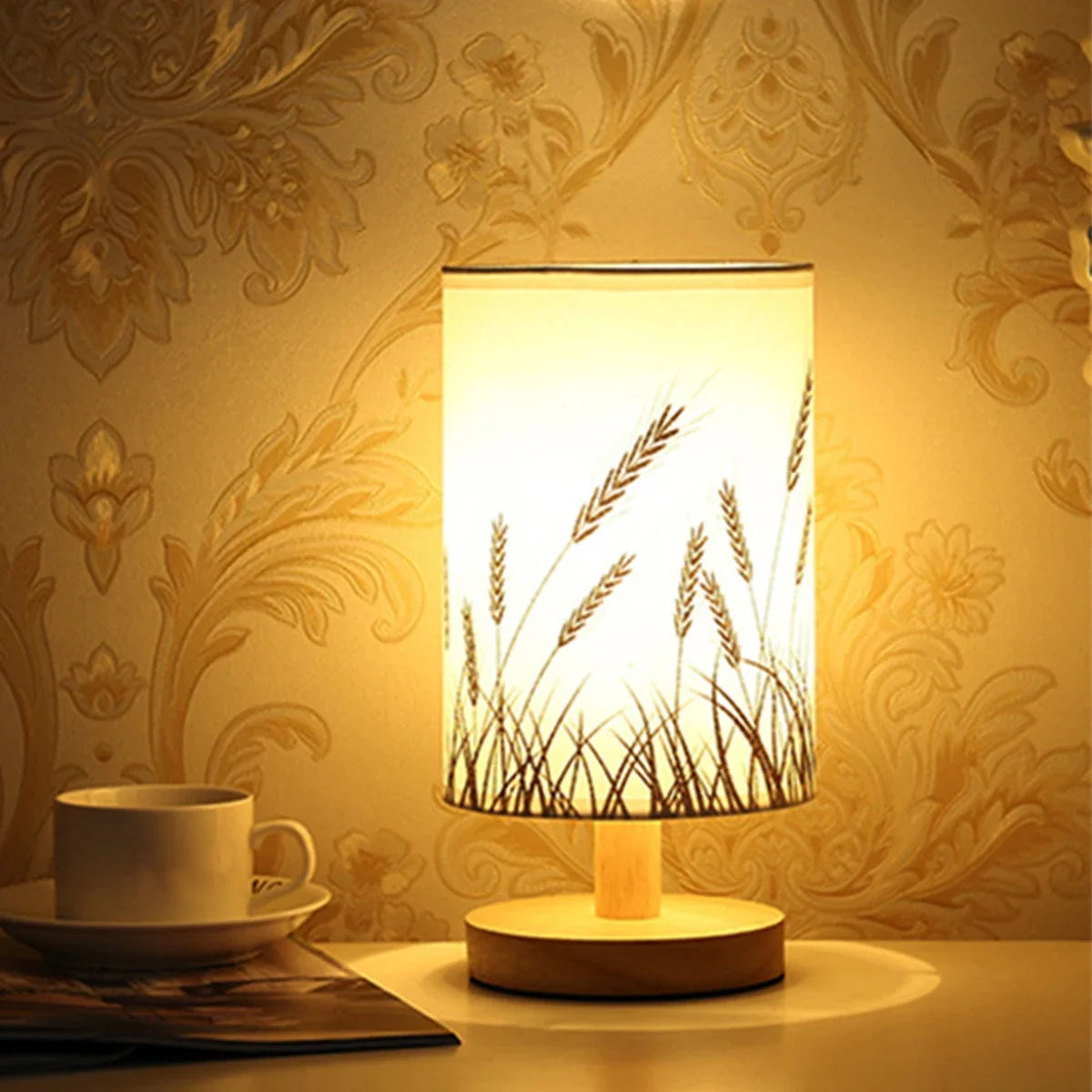 Linen Table Lamp