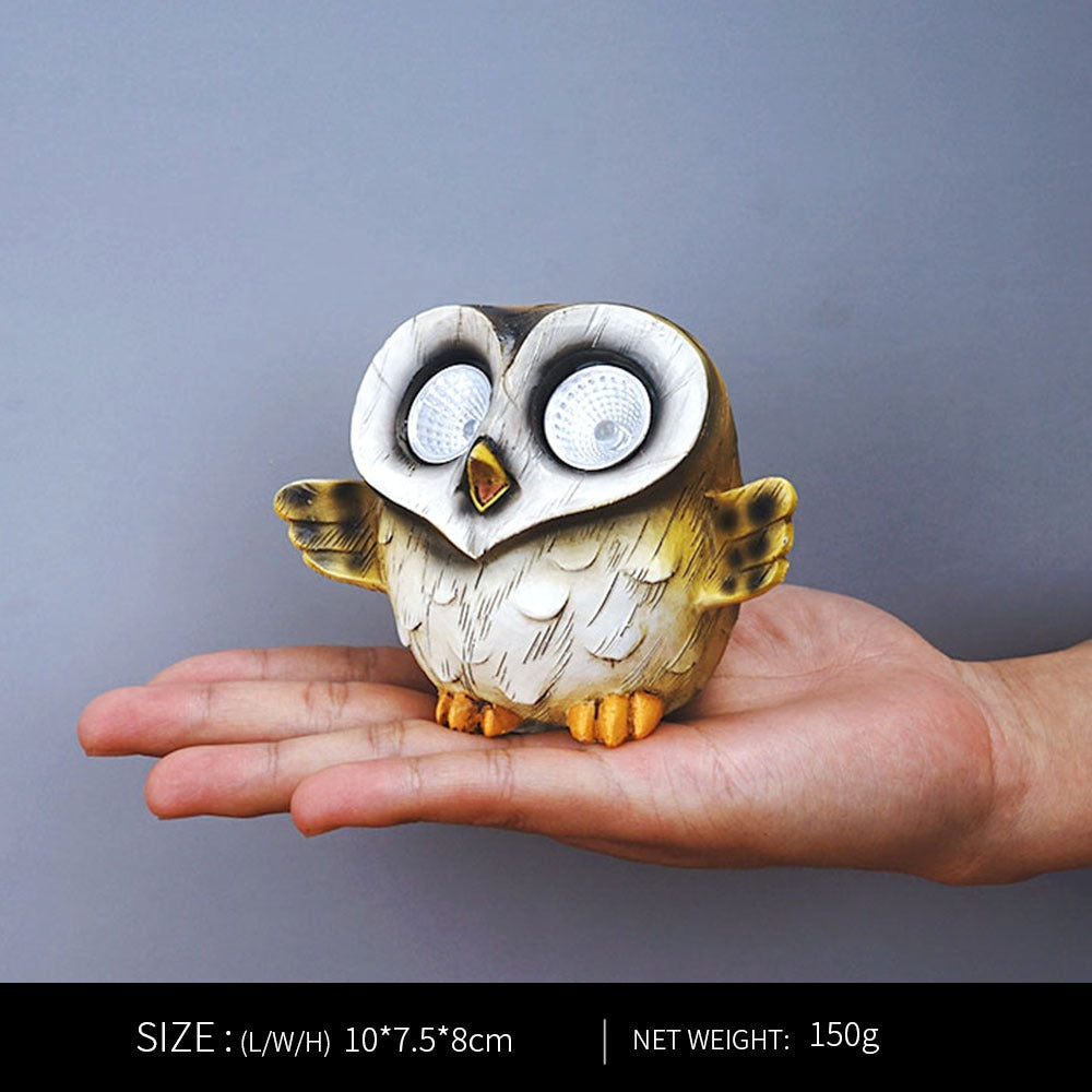 Owl solar lamp