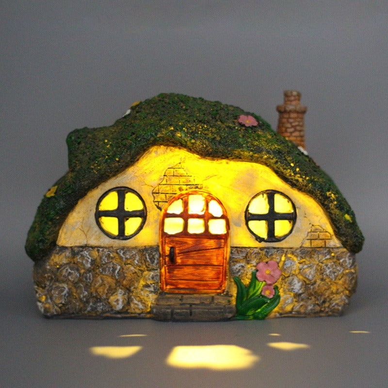 Transparent house garden night light