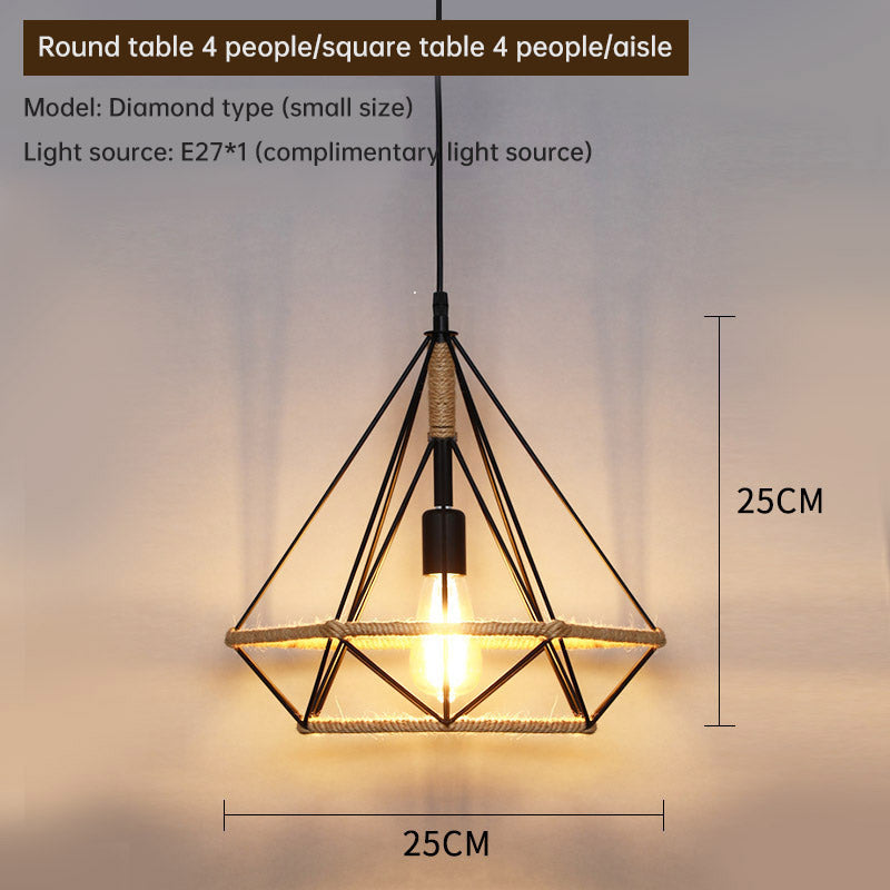 Hemp Rope Chandelier