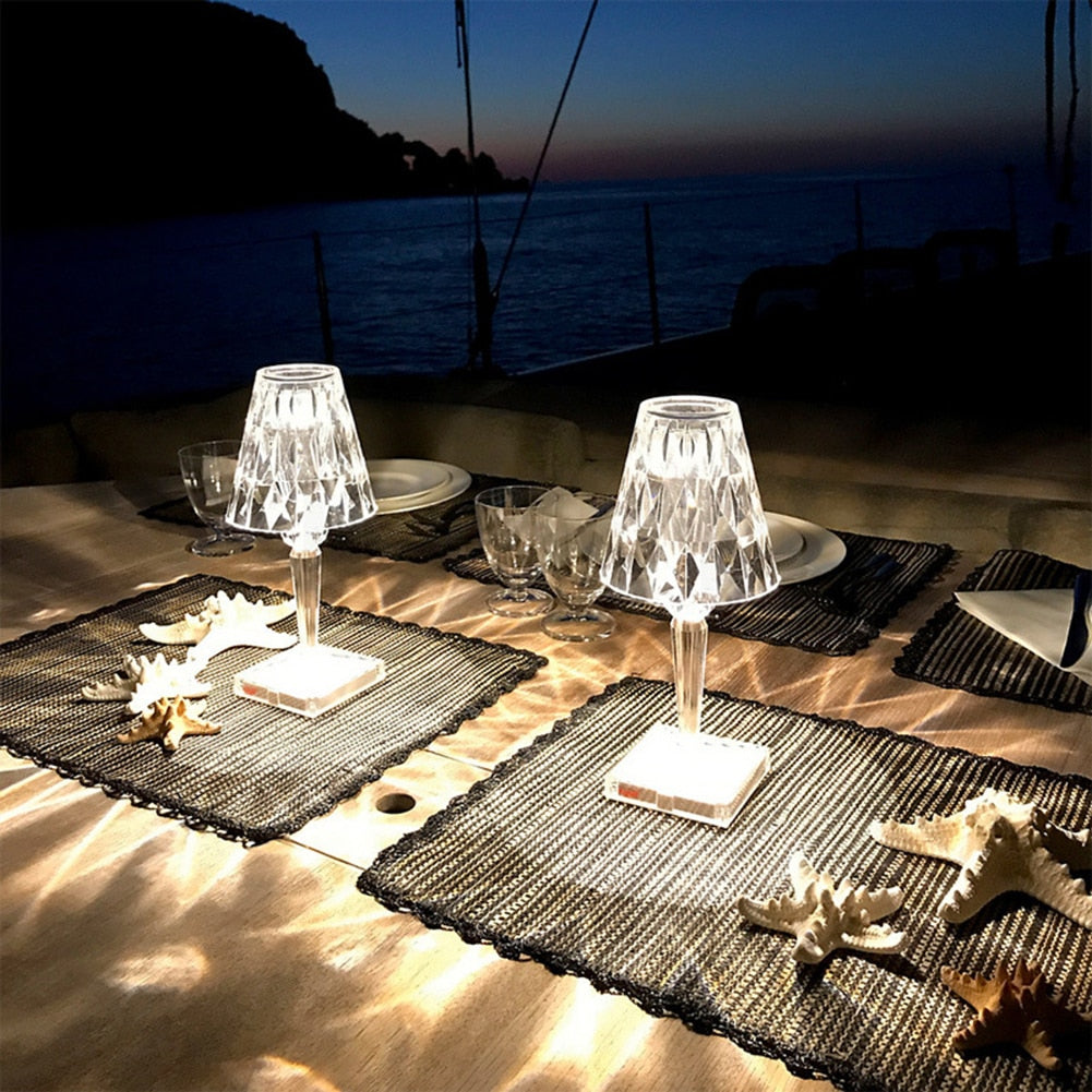 Italian Desigh Acrylic Table Lamp