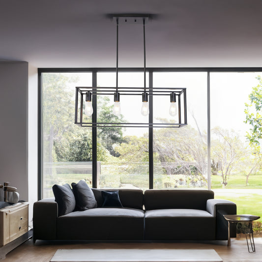 4 Light Modern Chandeliers