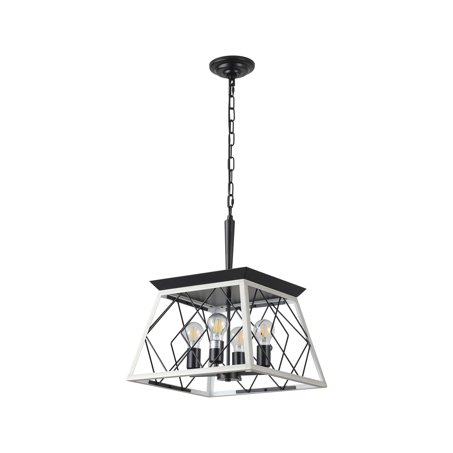 4-Light Farmhouse Chandeliers