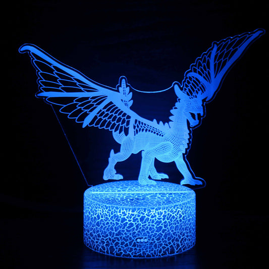 Dinosaur 3D Table Lamp
