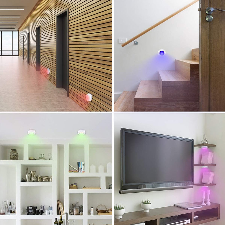 Wireless RGB Dimmable Lights