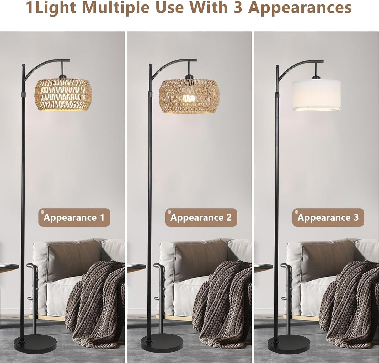 Arc Floor Lamp round shaped