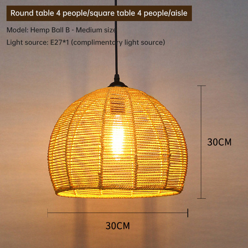 Hemp Rope Chandelier