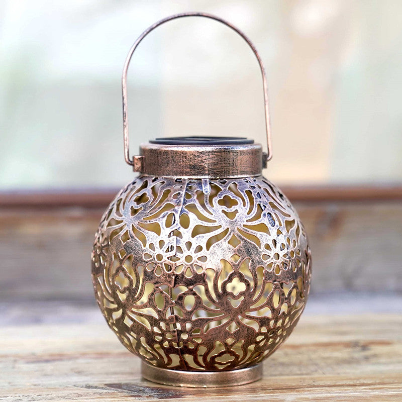 Iron Hollow Solar Lamp