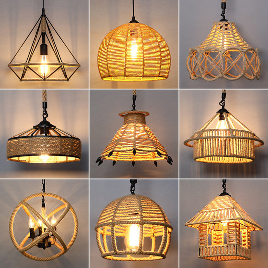 Hemp Rope Chandelier