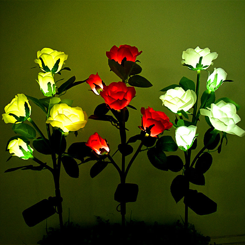 Solar Rose Lamp