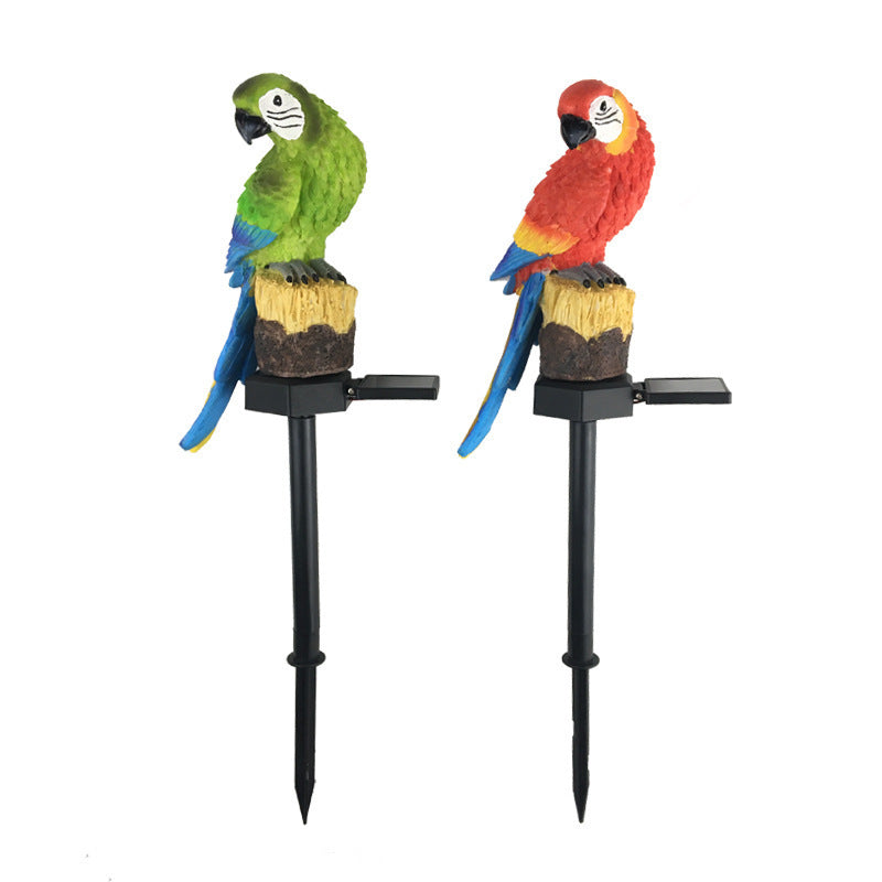 Solar Parrot Floor Lamp