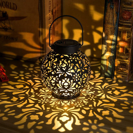 Iron Hollow Solar Lamp