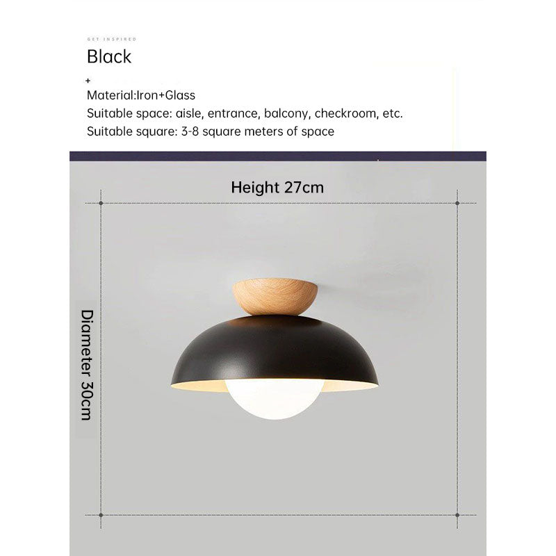 Japanese Wooden Pendant Light