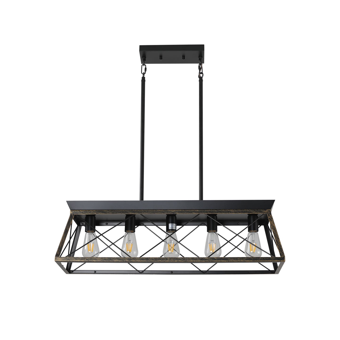 5-Light Farmhouse Chandeliers