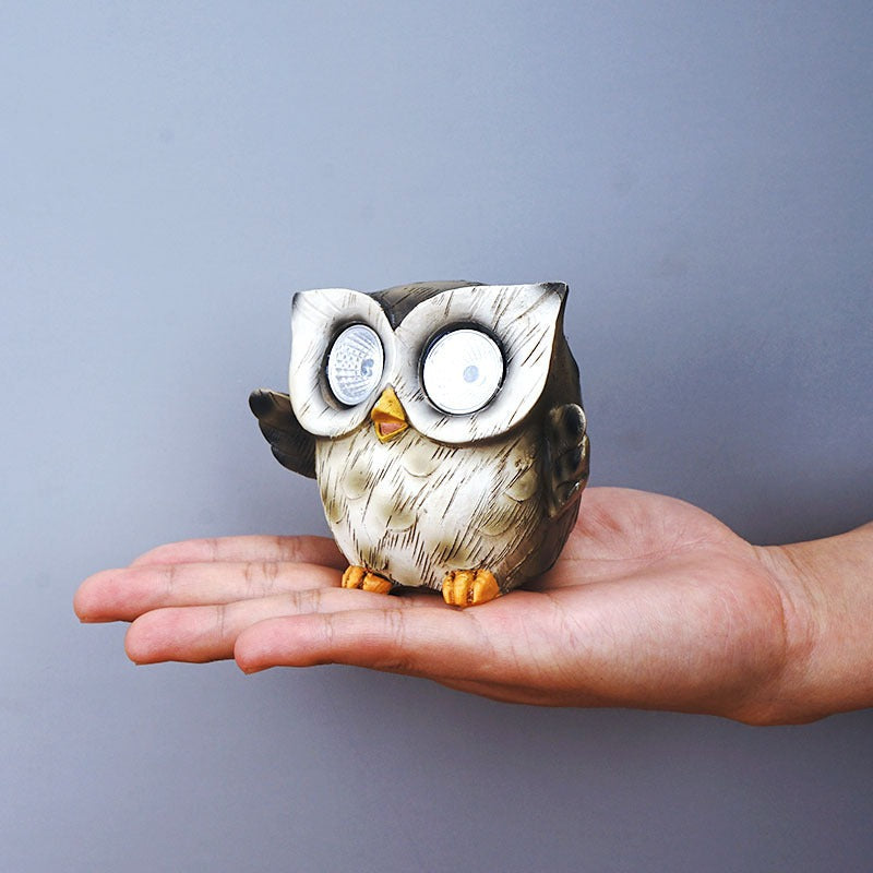 Owl solar lamp