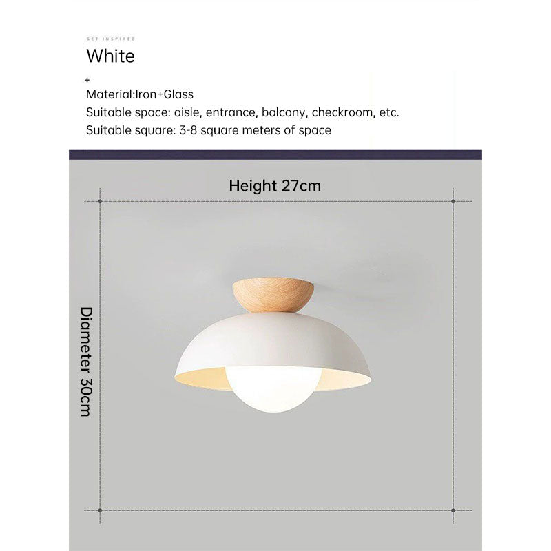 Japanese Wooden Pendant Light