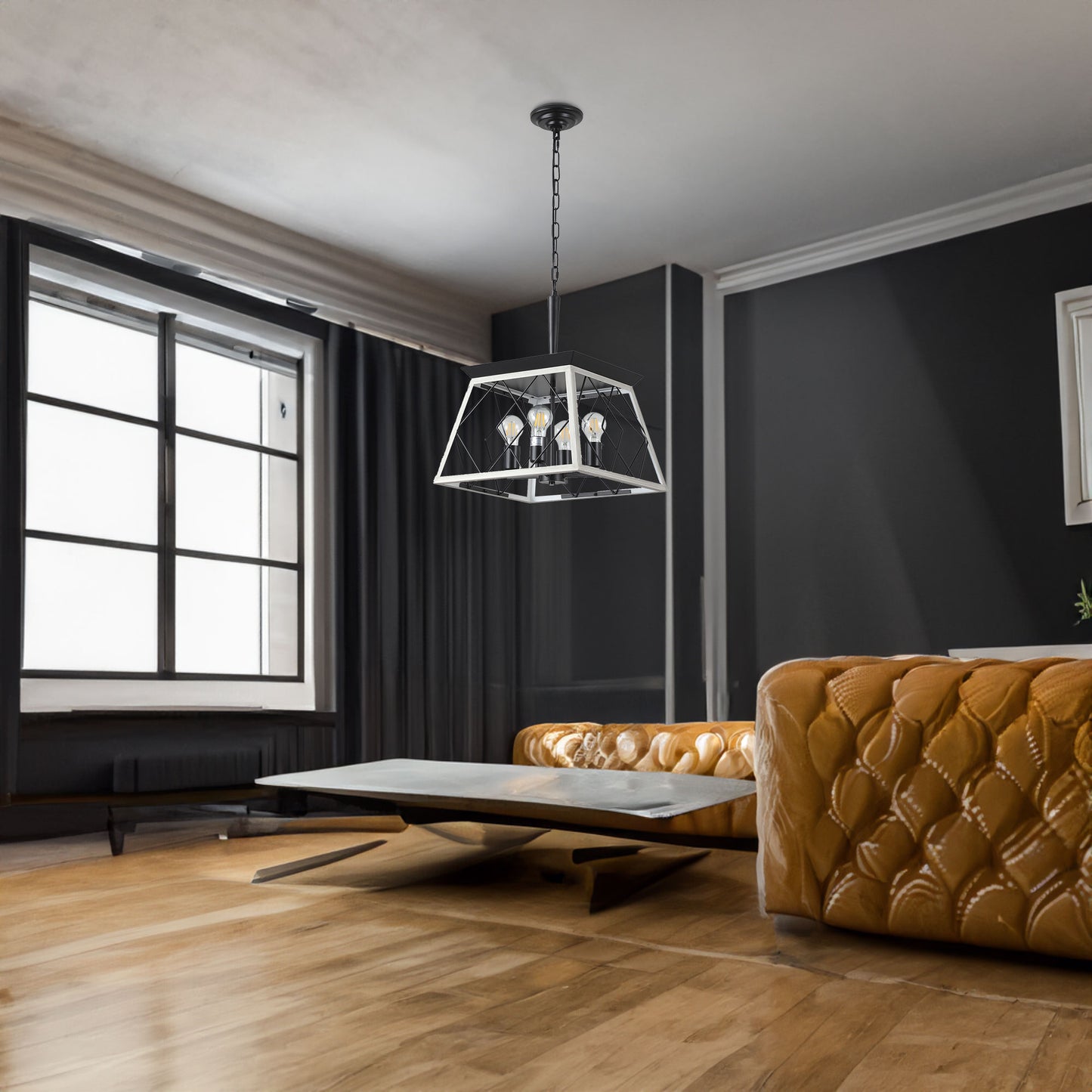 4-Light Farmhouse Chandeliers