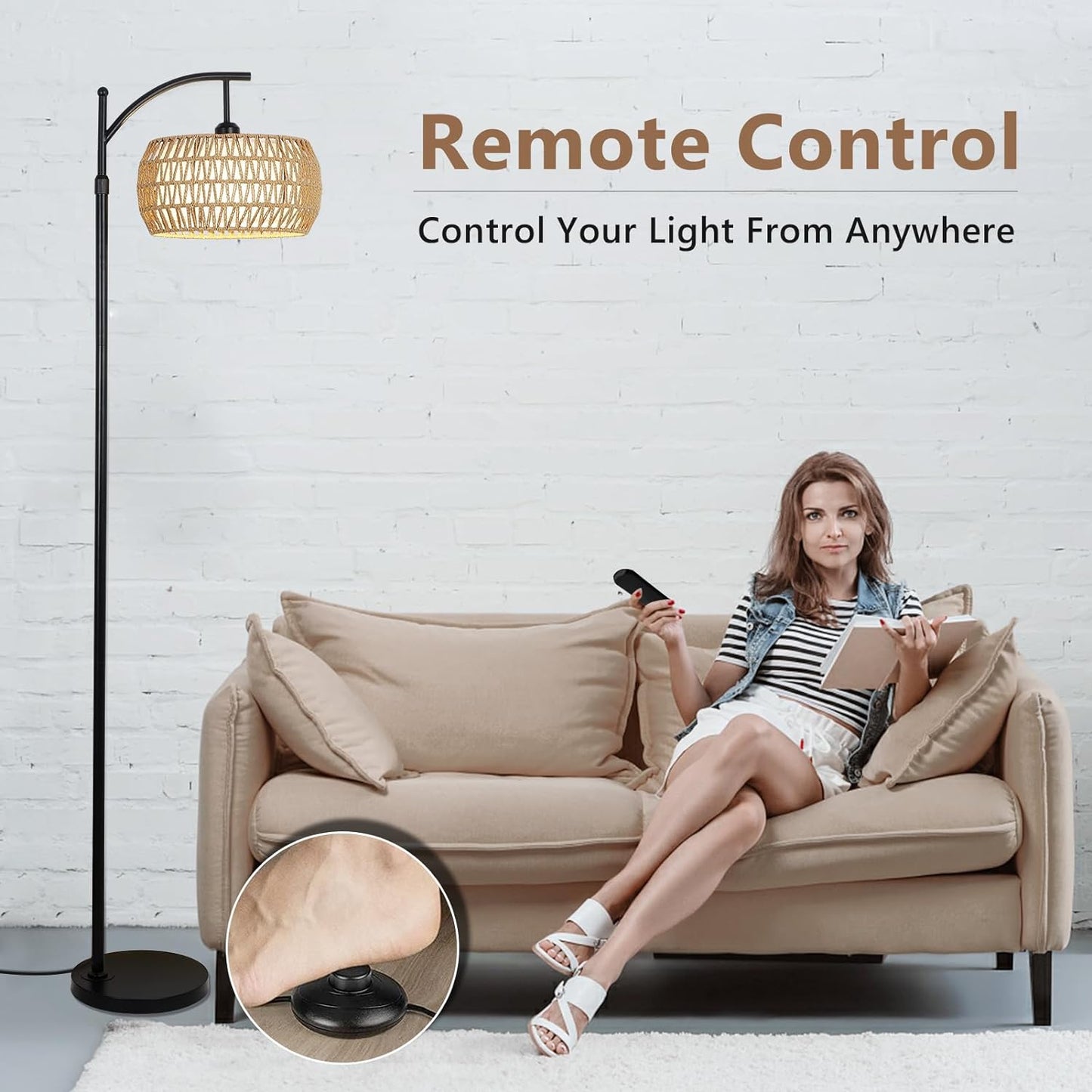 Arc Floor Lamp round shaped