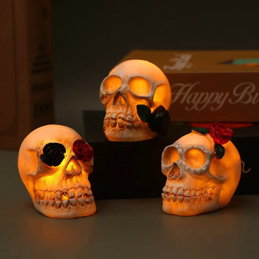 Skull headlights