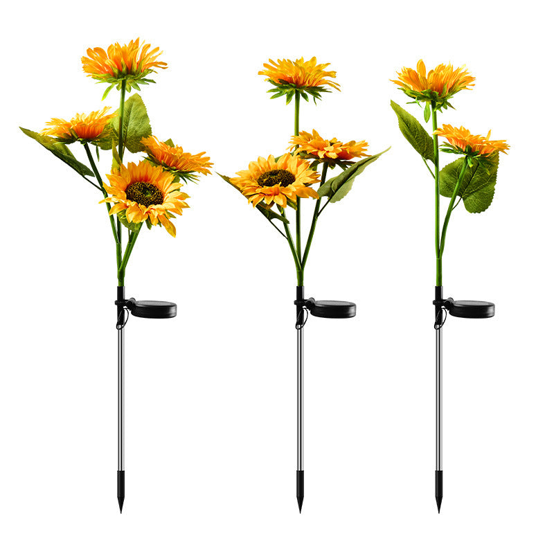Sunflower lamp